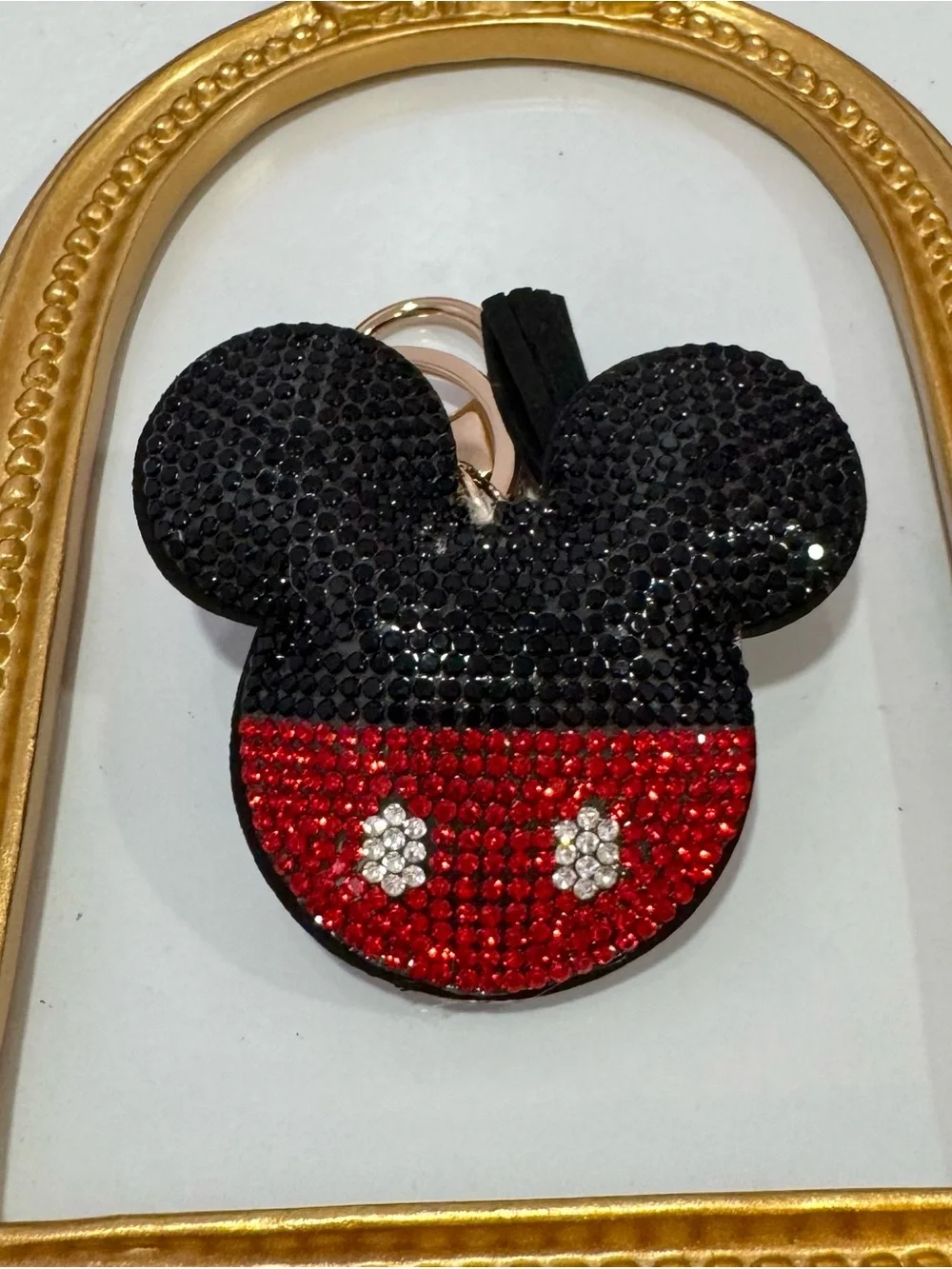 New Mickey Head Keychain/Bag Charm